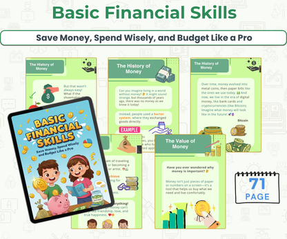 Basic Financial Skills: Save Money, Spend Wisely, and Budget Like a Pro