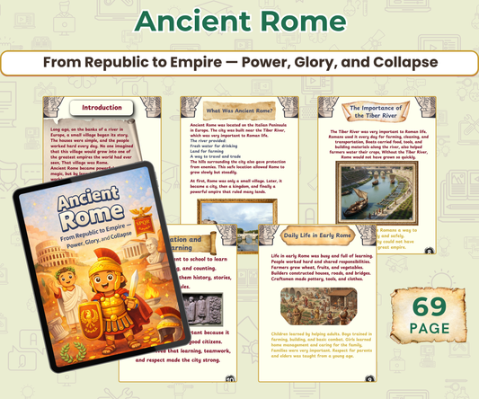 Ancient Rome: From Republic to Empire — Power, Glory, and Collapse