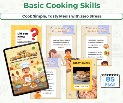 Basic Cooking Skills: Simple Recipes, Smart Kitchen Skills, and the Confidence to Cook