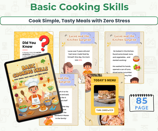 Basic Cooking Skills: Simple Recipes, Smart Kitchen Skills, and the Confidence to Cook