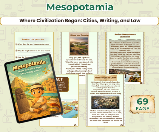 Mesopotamia: Where Civilization Began: Cities, Writing, and Law