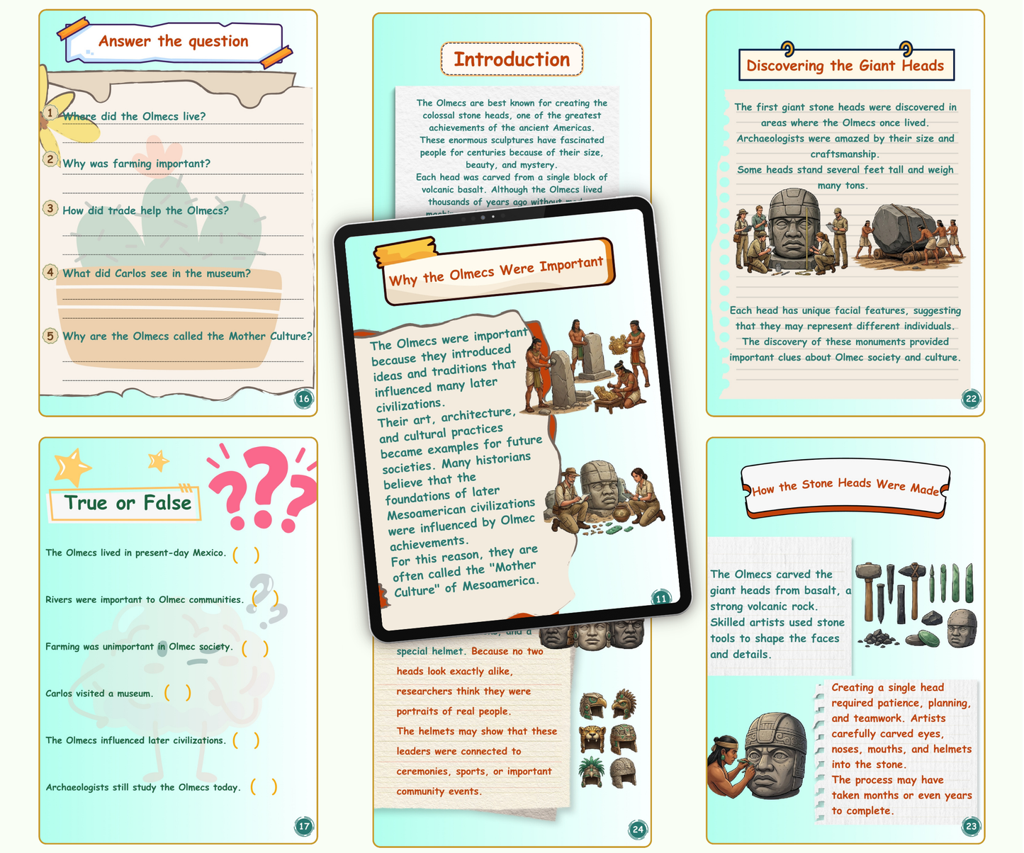 The Olmecs: Stone Giants and the First Civilization of the Americas