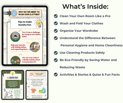 Cleaning and Laundry Skills: Clean Your Space and Master Laundry in Minutes