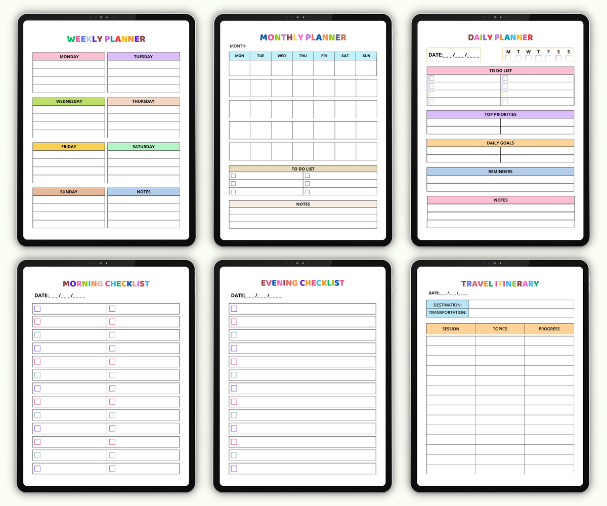 The Smart Kid’s Daily Planner: Plan Your Day, Build Great Habits, and Become More Independent