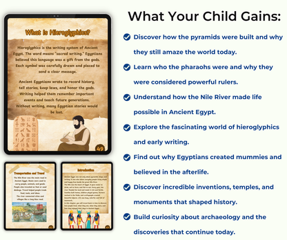 Ancient Egypt: Pyramids, Pharaohs, and the Secrets of an Eternal Civilization