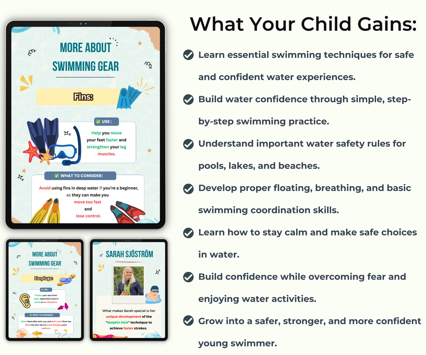 Swimming Skills: Swim Safely and Love the Water with Confidence