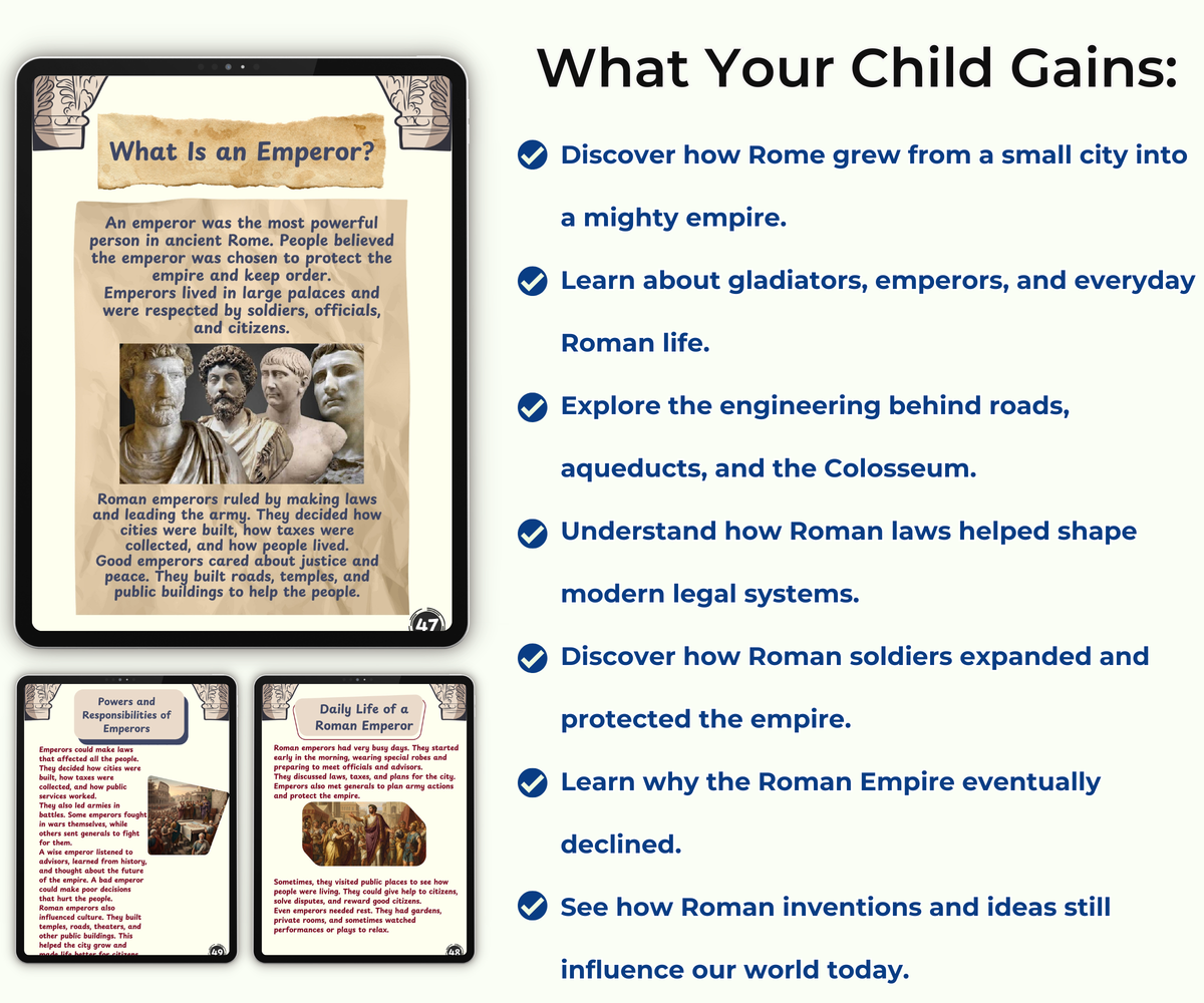 Ancient Rome: From Republic to Empire — Power, Glory, and Collapse