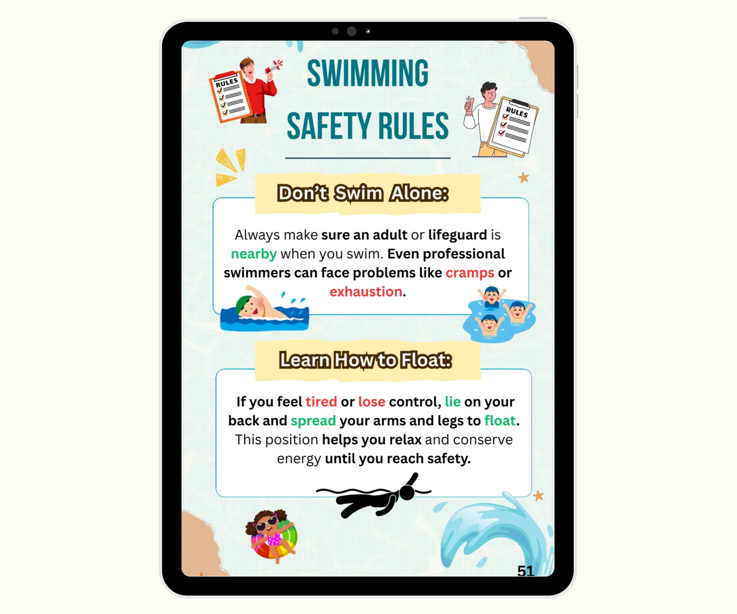 Swimming Skills: Swim Safely and Love the Water with Confidence