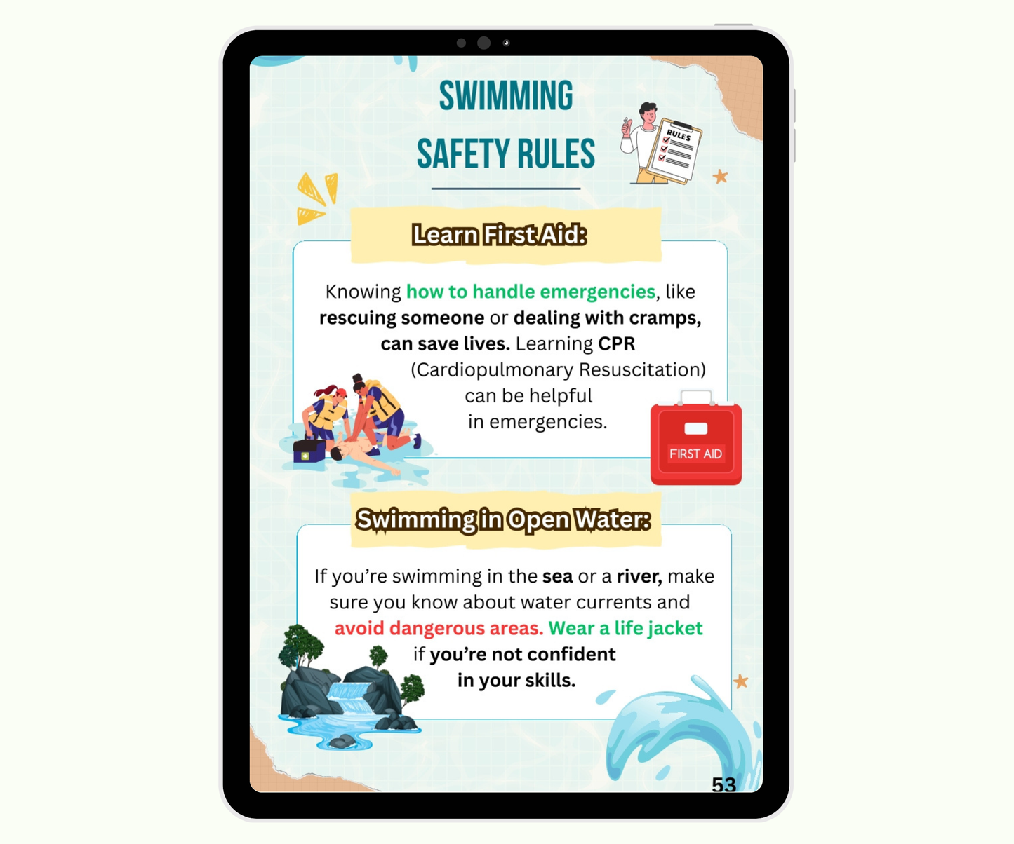 Swimming Skills: Swim Safely and Love the Water with Confidence